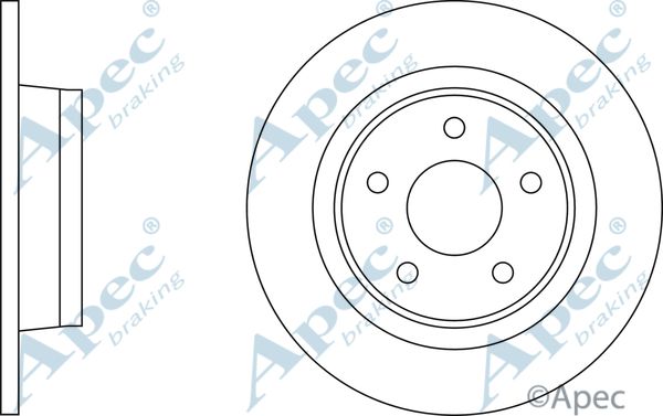 APEC BRAKING Piduriketas DSK2358